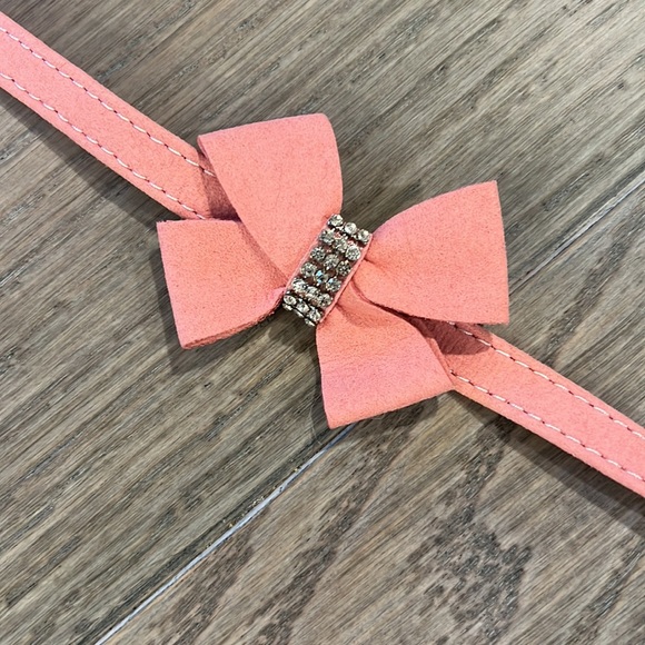 Pink Bow Collar - Picture 2 of 3